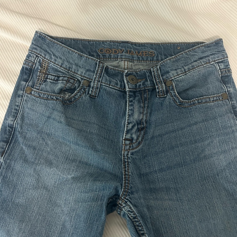 Cody James Men's Blue Bootcut Jeans